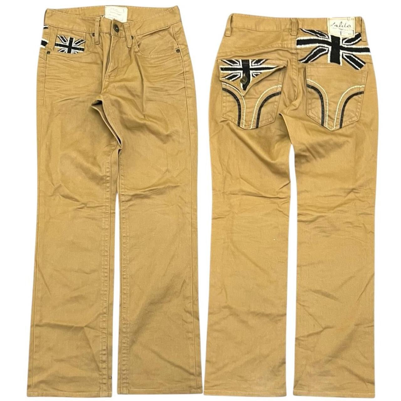 Vintage Japanese Lolita Union Jack Trousers