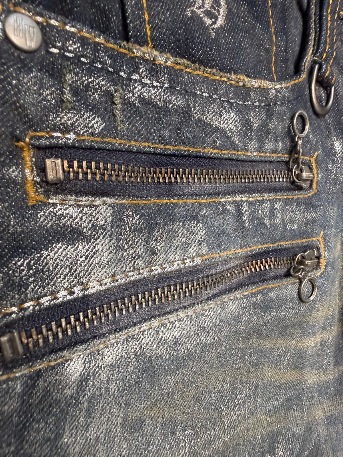 000’s Nicole Waxed Jeans (32”)