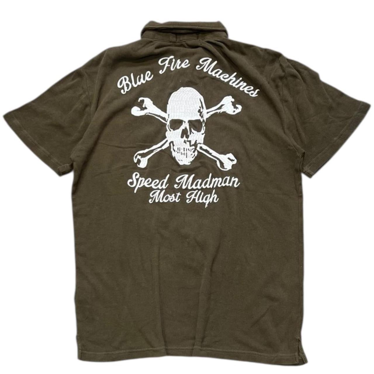 000’s Japanese Skull Polo