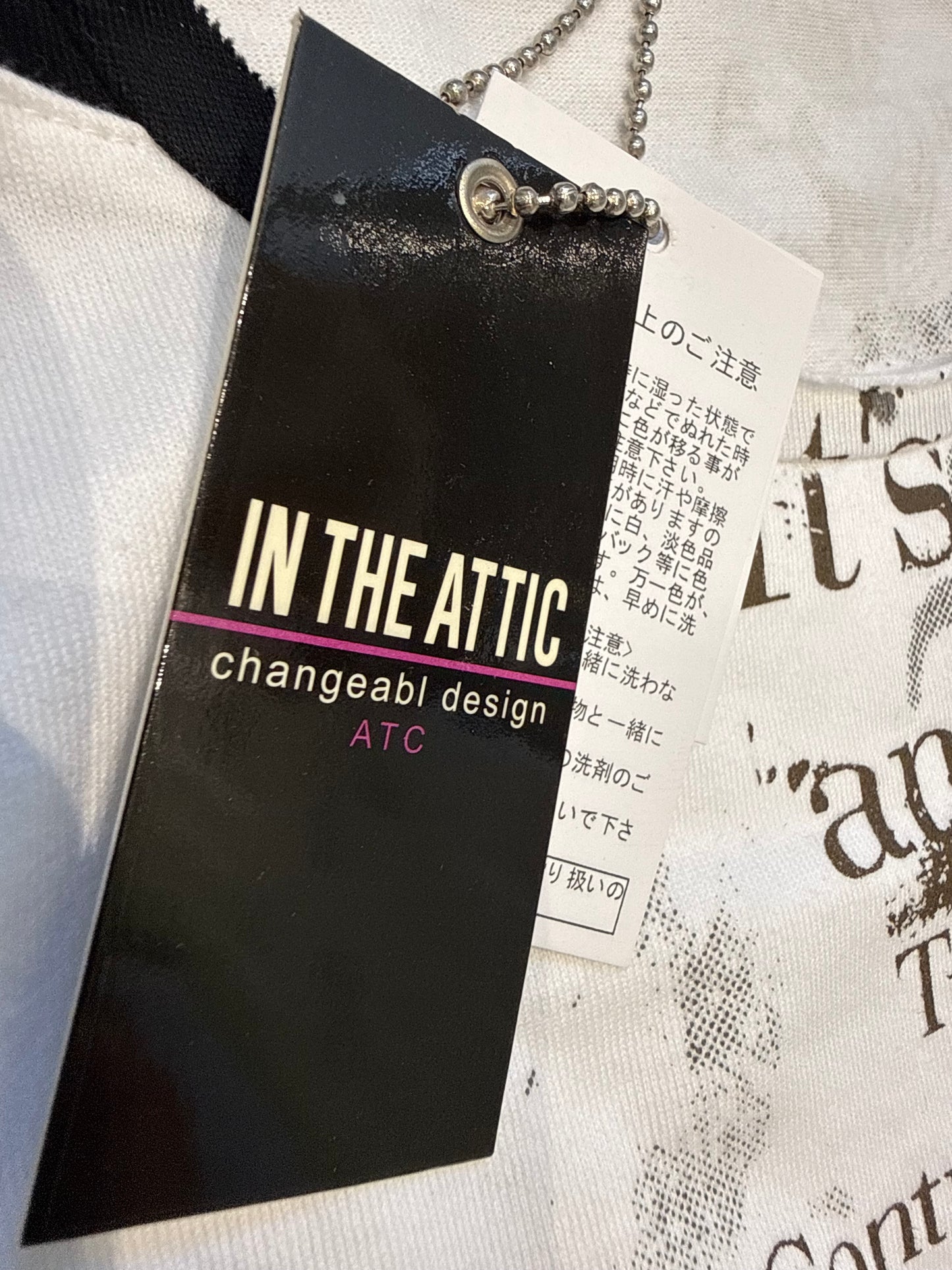 000’s In The Attic Poem Longsleeve Tee (S)
