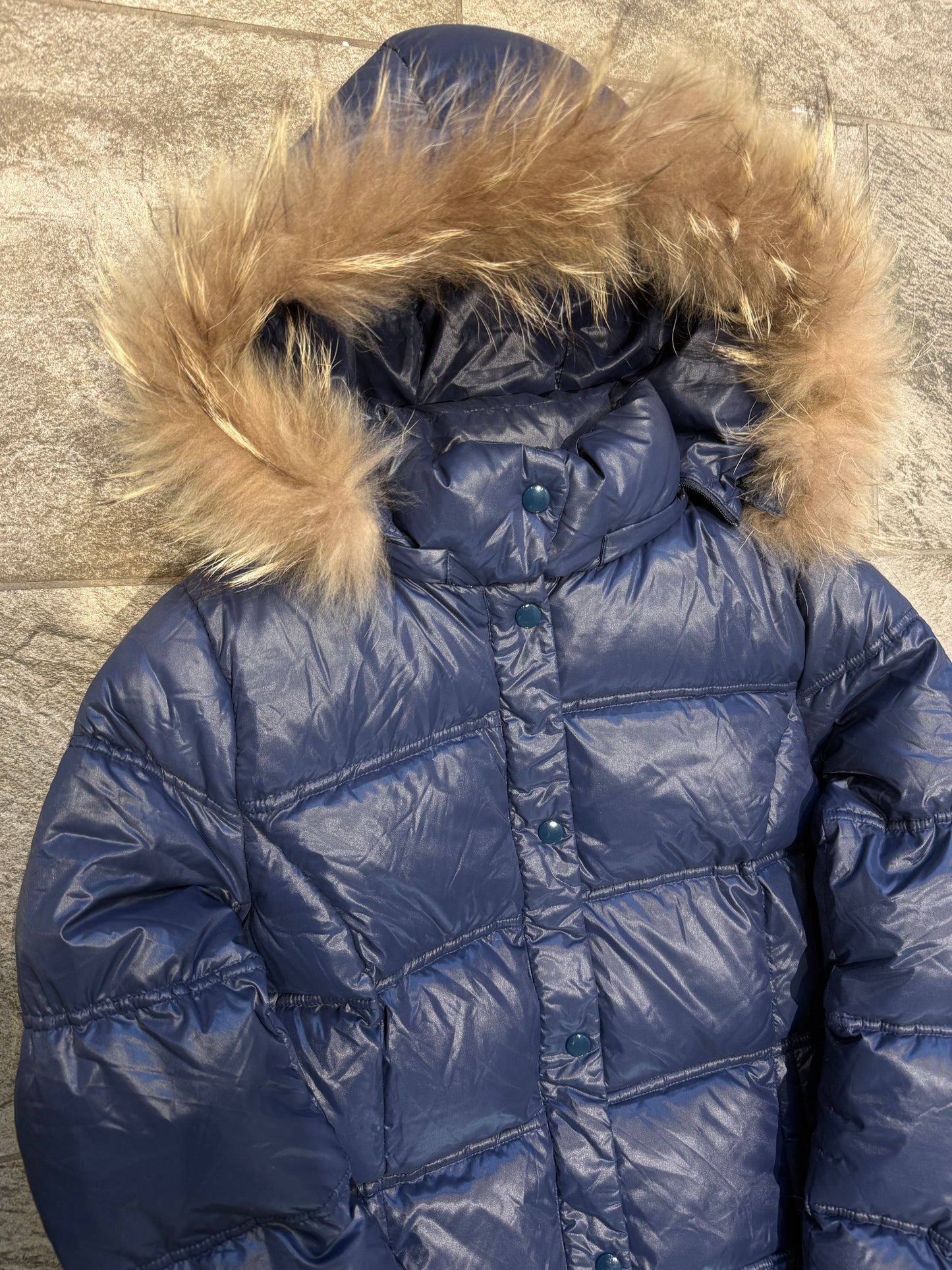 000’s Back Number Fur Puffer (S)