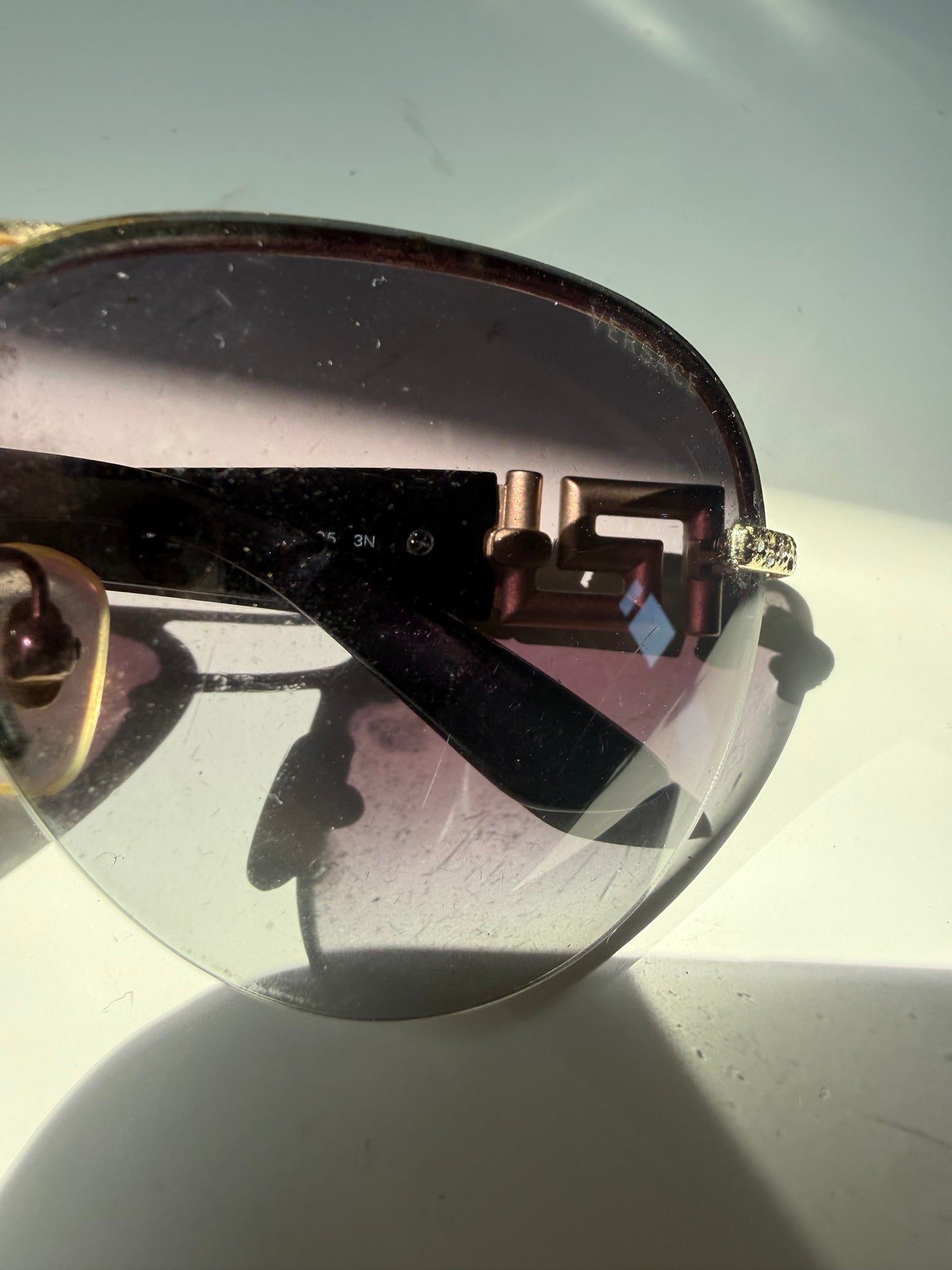 000’s Versace Aviator Sunglasses