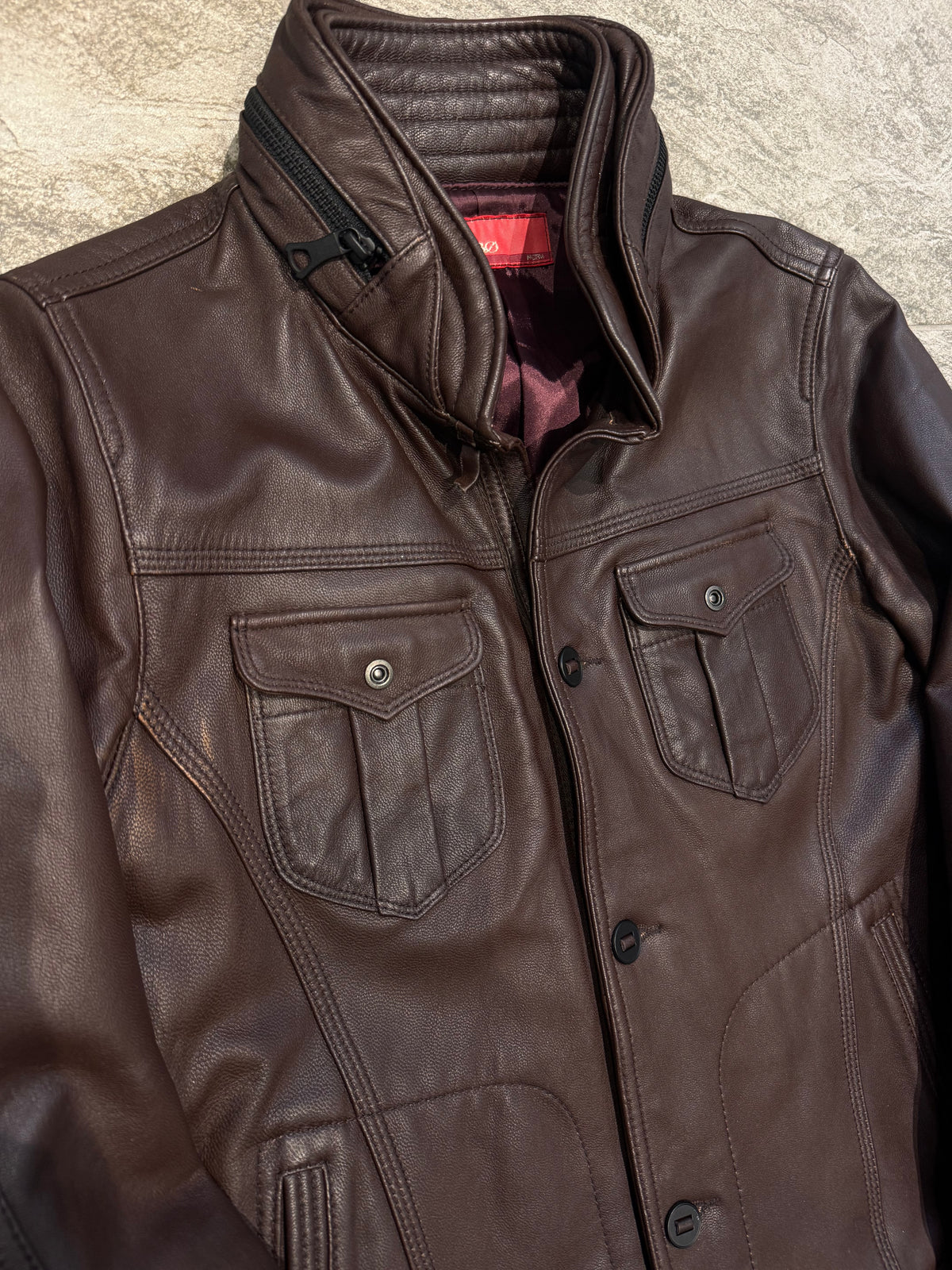 000’s Rielabo Bono Leather Jacket (S)