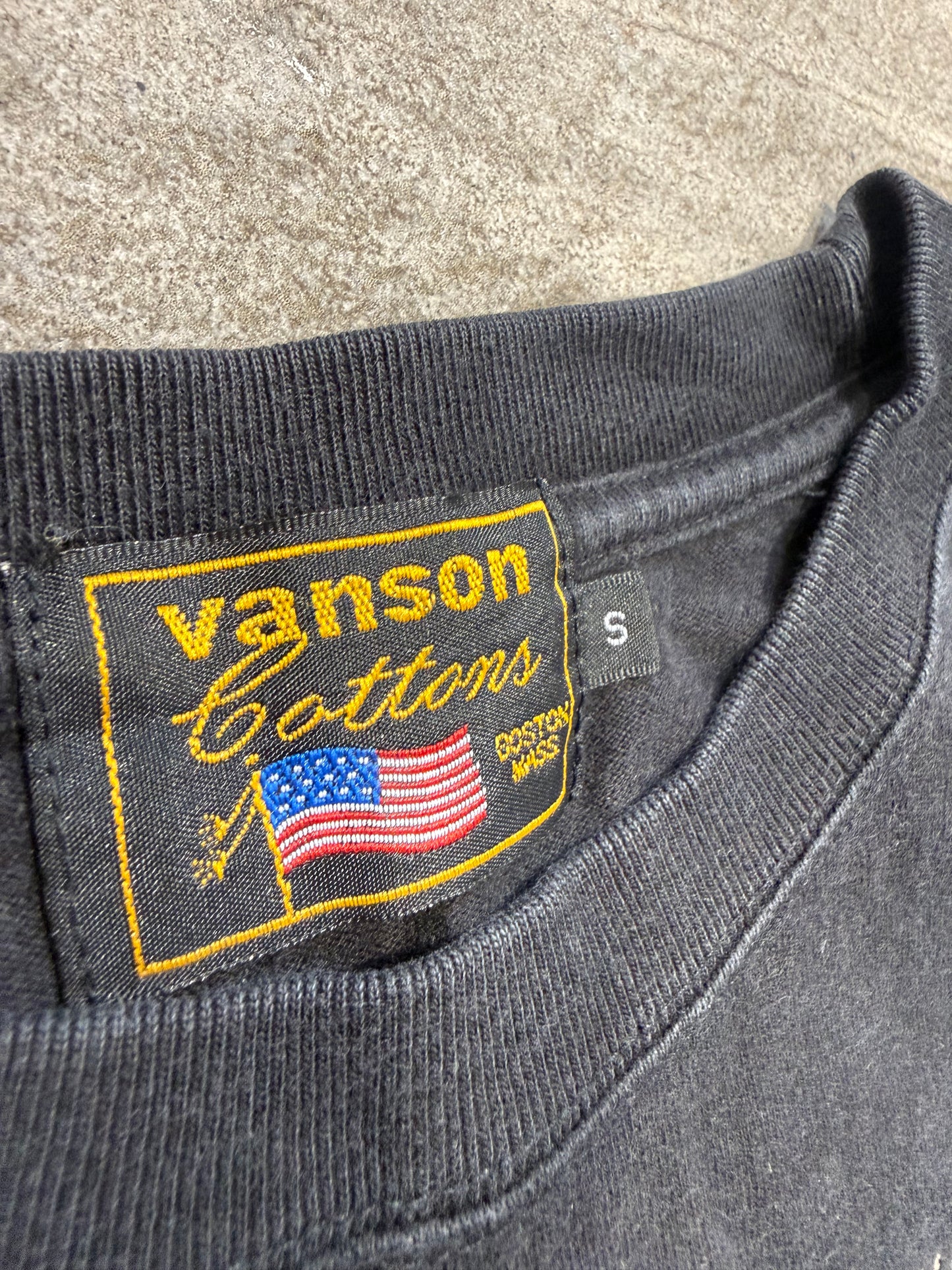 000’s Vanson Skull Longsleeve (S)