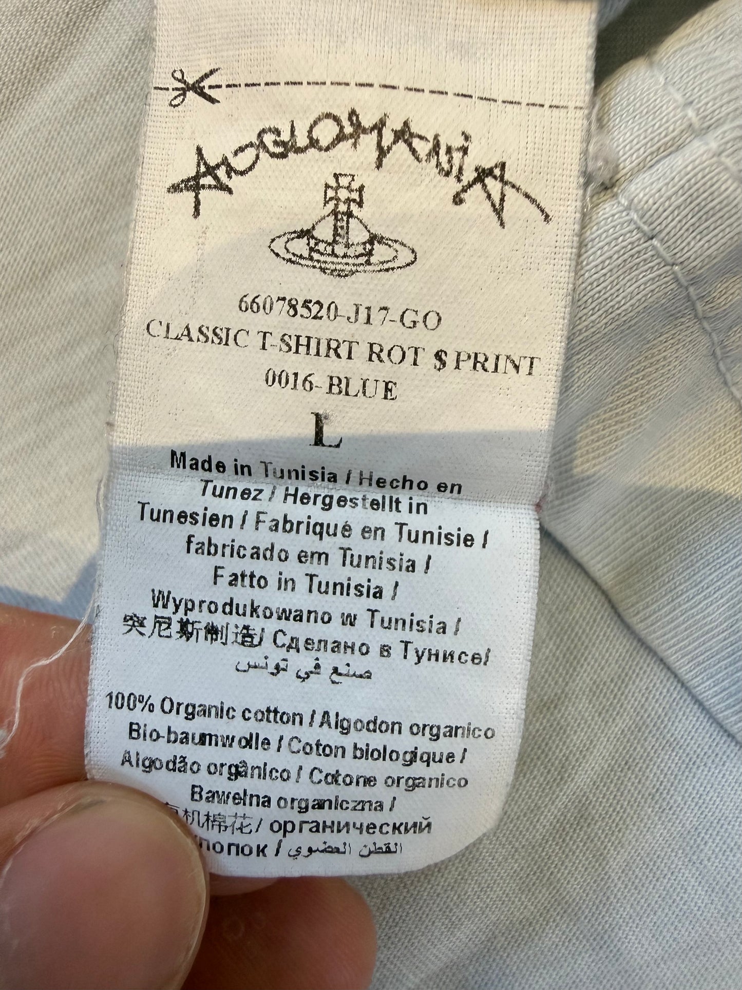 Vivienne Westwood Anglomania Patchwork Tee (L)