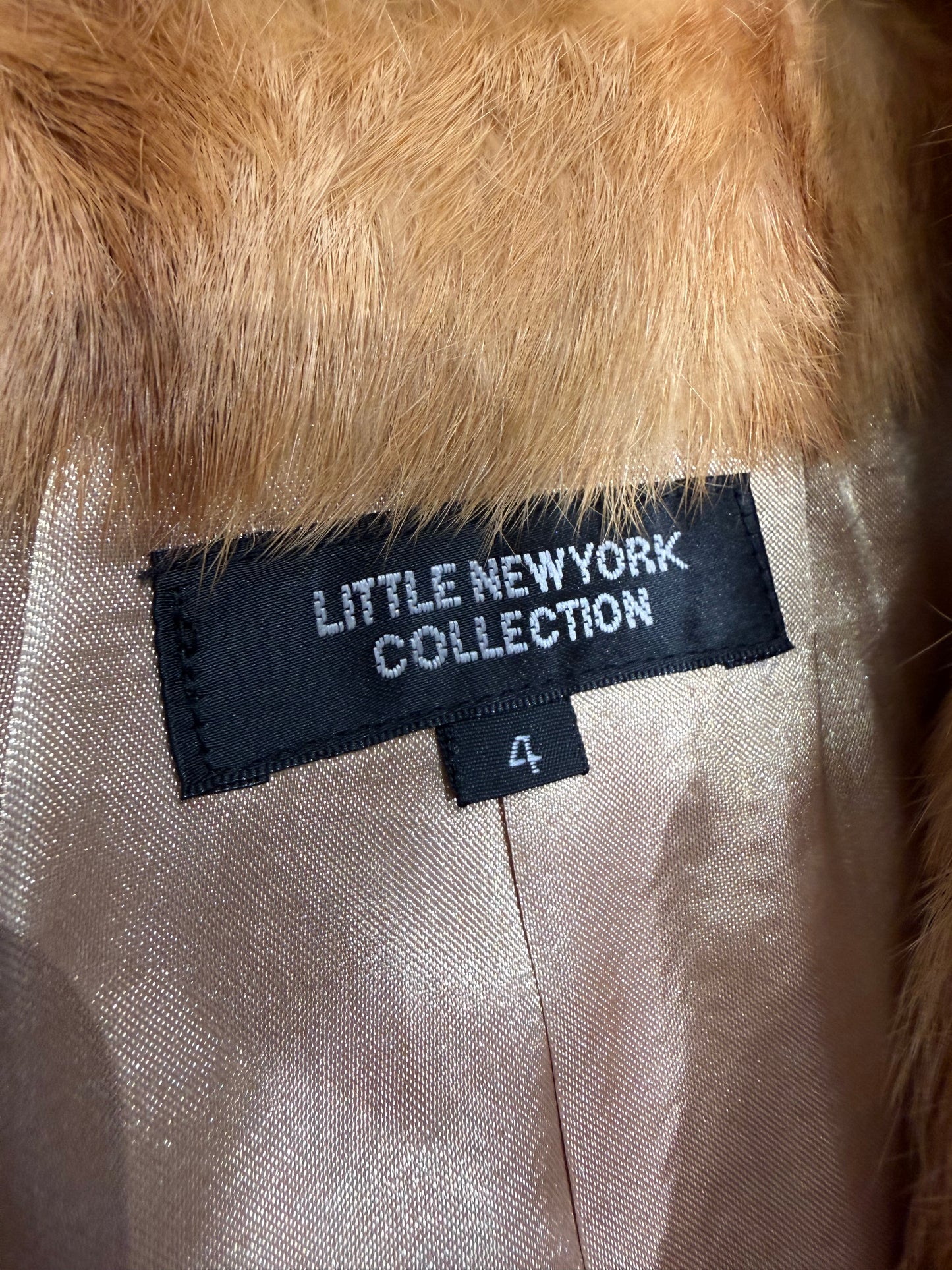 Vintage Little New York Rabbit Fur Jacket (XS-S)