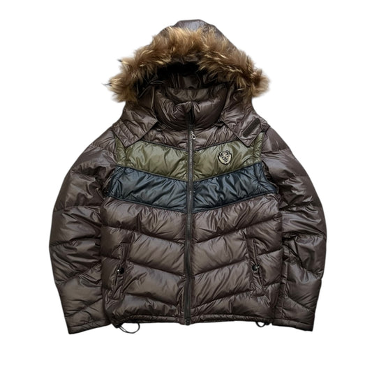 Japanese Russ K Fur Puffer Jacket/Gilet