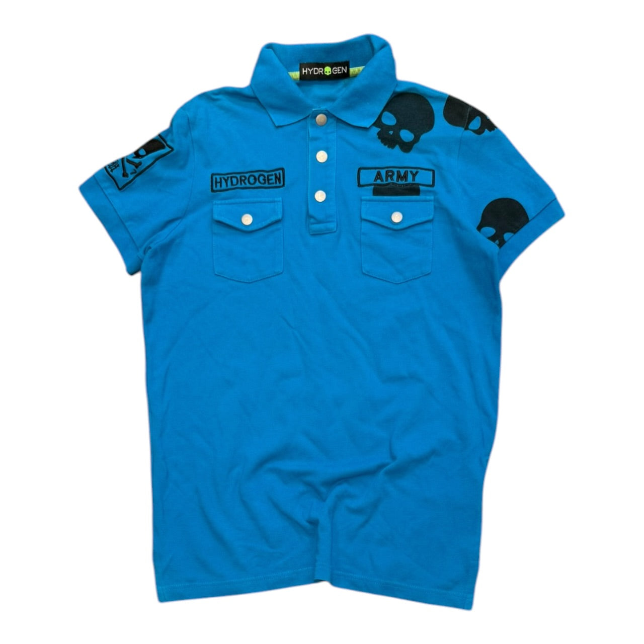 000’s Hydrogen Skull Polo (S)