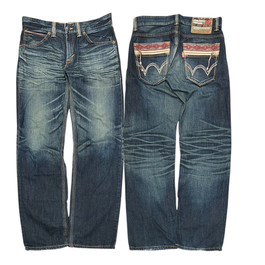 000”s Edwin Relaxed Straight Jeans (33”)