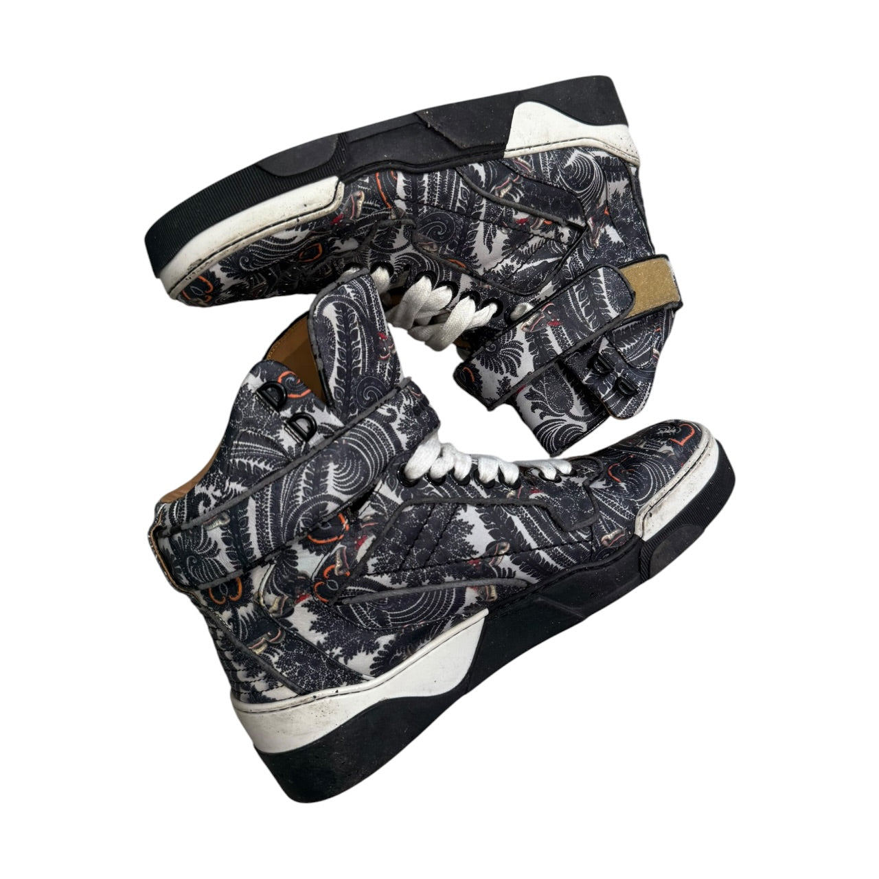 Givenchy Tyson Paisley Moth High Tops (EU 41 - UK 7) Fits 7.5