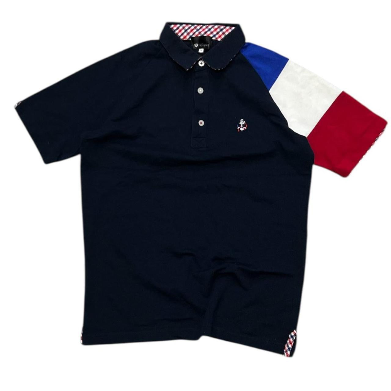 Takeo Kikuchi French Flag Polo