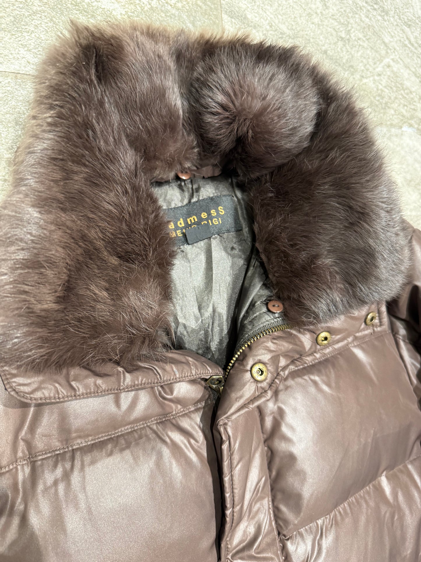 000’s Bigi Fur Collar Puffer (M)