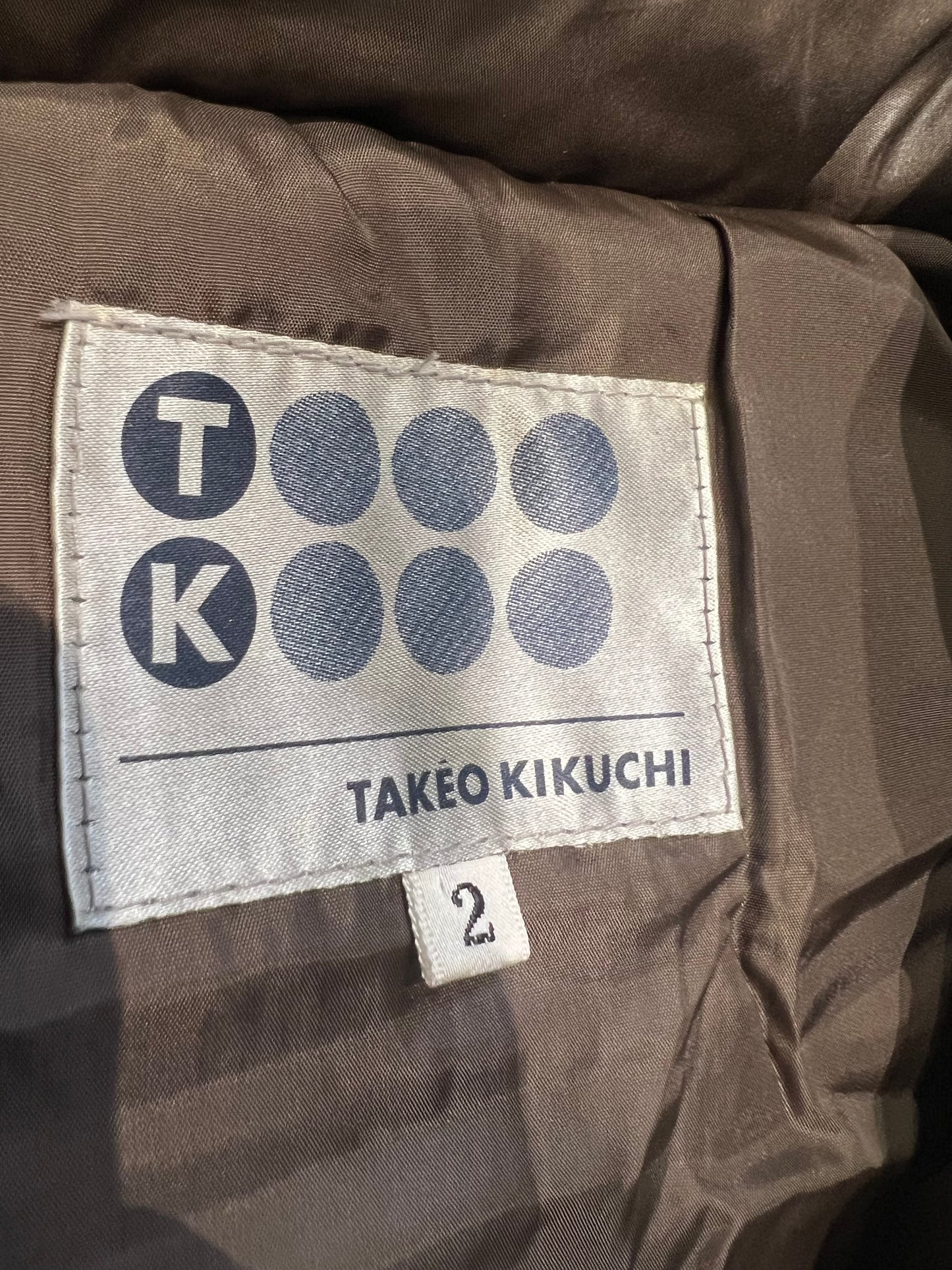 Japanese Takeo Kikuchi Fur Hood Puffer