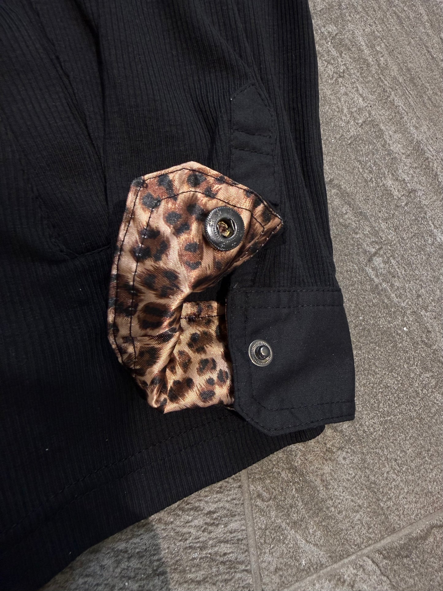 000’s In The Attic Leopard Print Jacket (M)