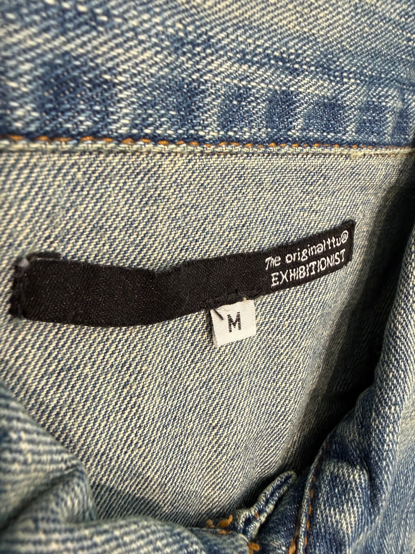 000’s Exhibitionist Distressed Denim Jacket (S)