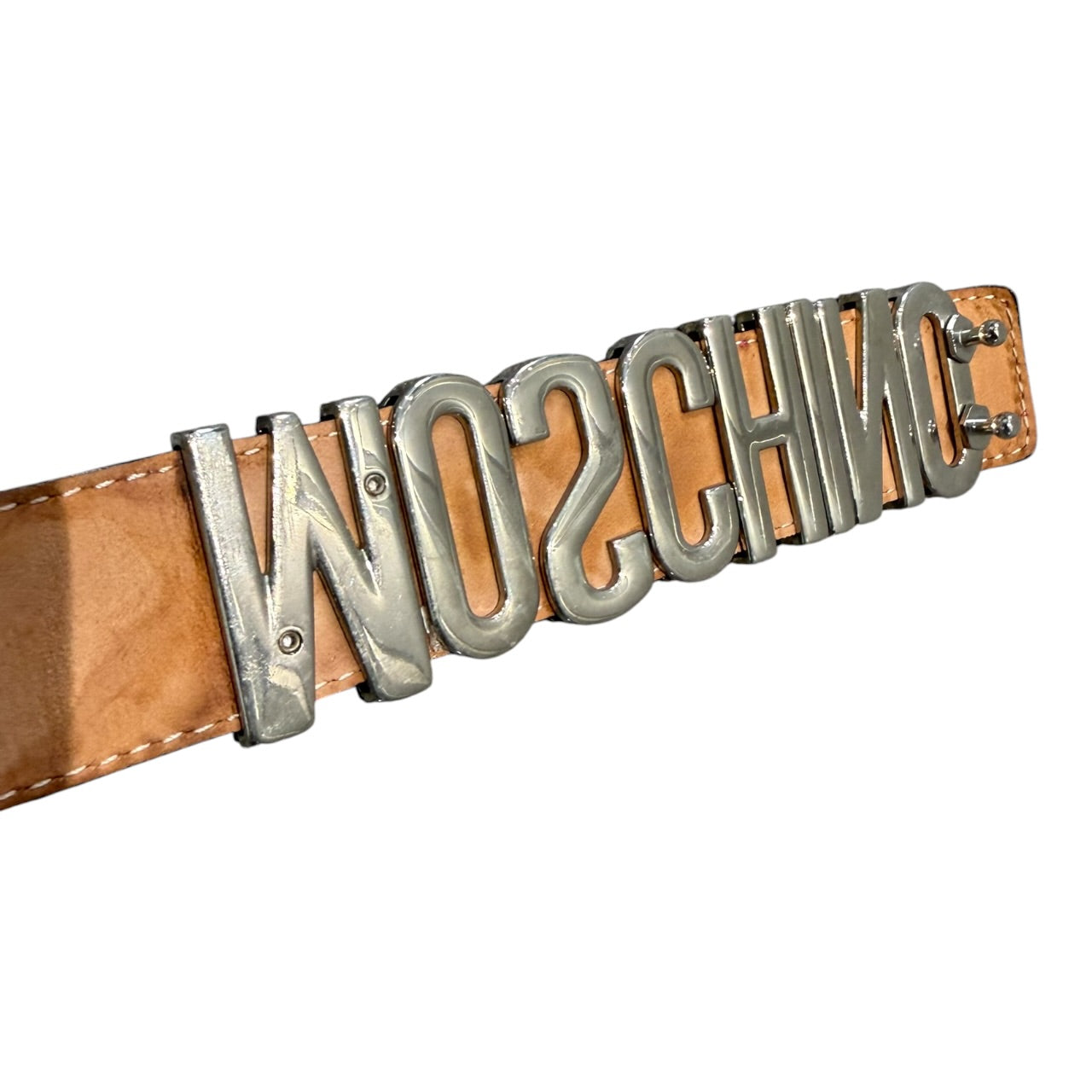 Moschino Patent Leather Belt