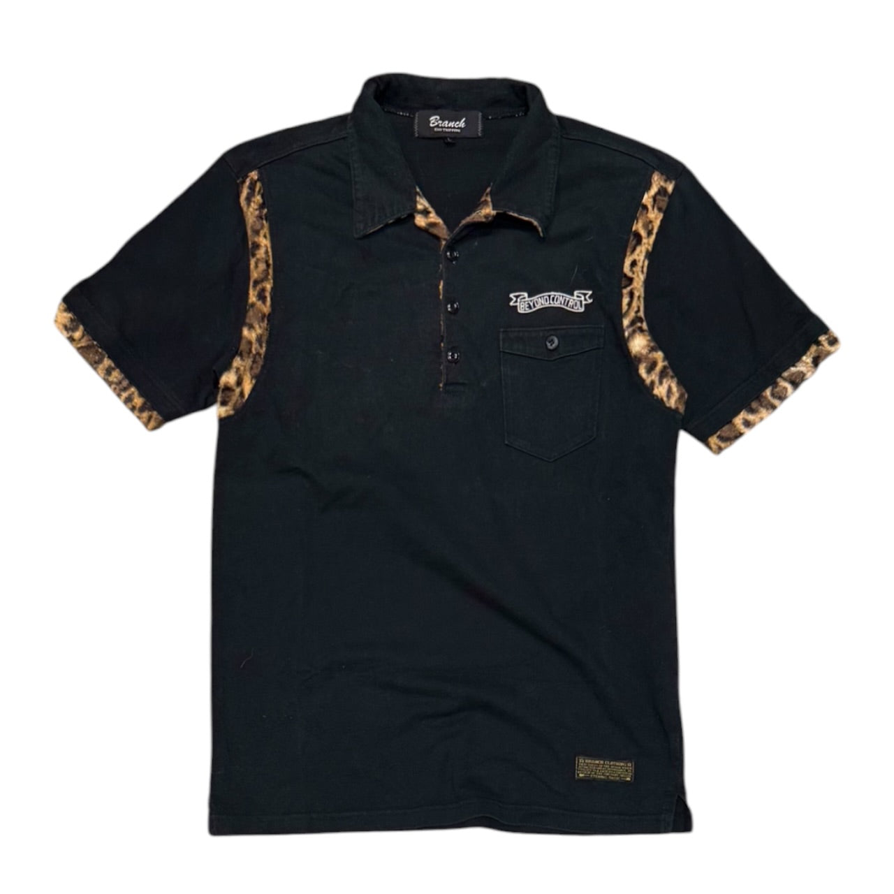 000’s Branch Leopard Polo (M)