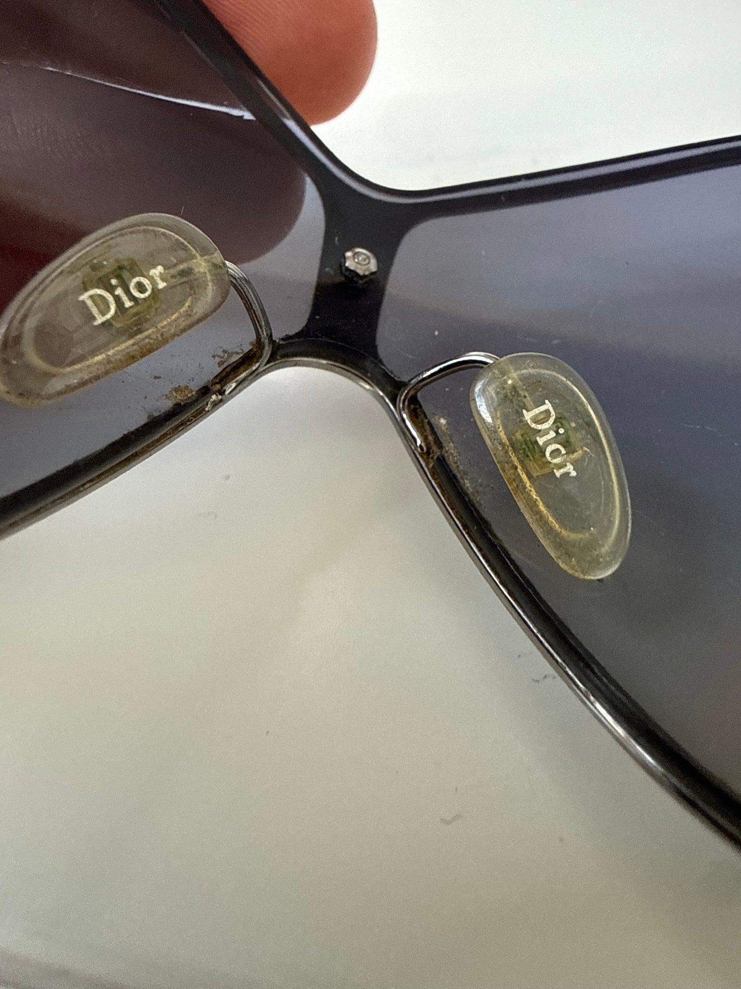 Vintage Dior “Diorissimo” Shield Sunglasses