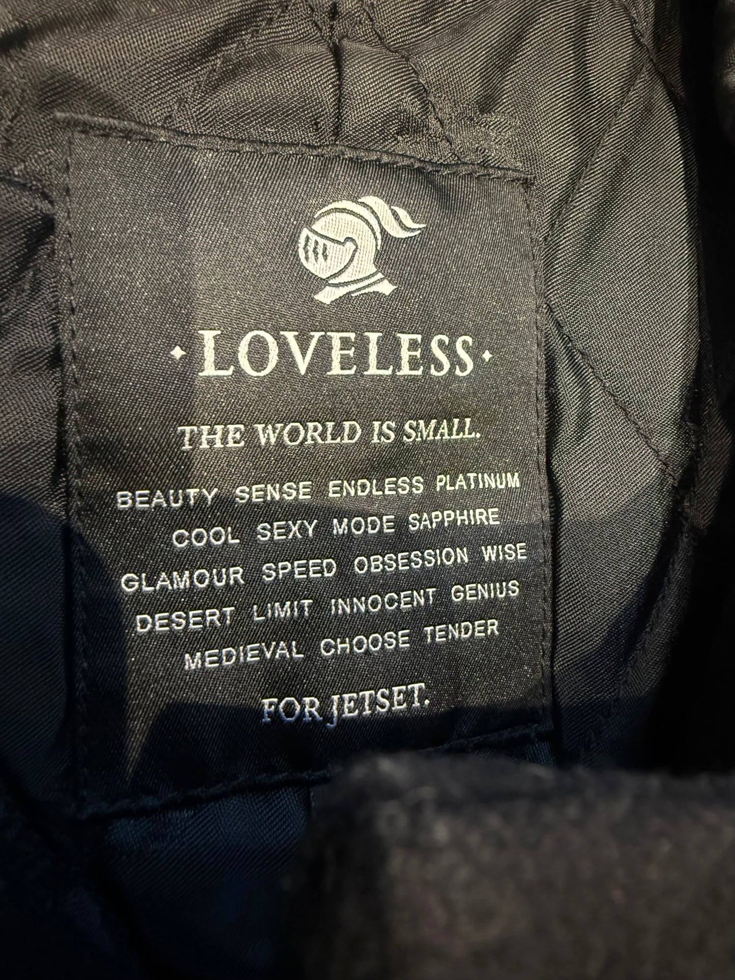 000’s Loveless Hooded Duffle Jacket (S)