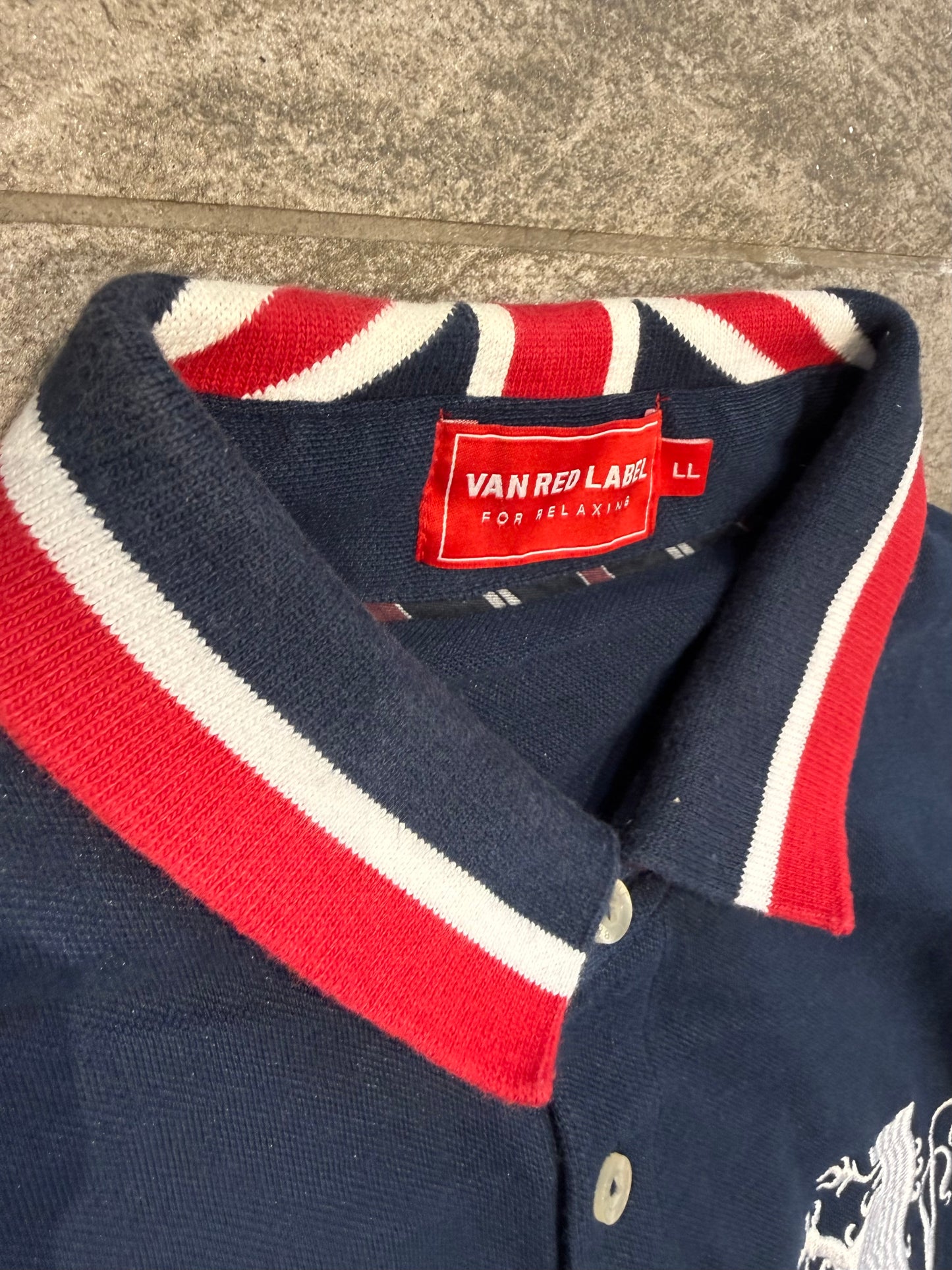 000’s Union Jack Van Red Label (L)