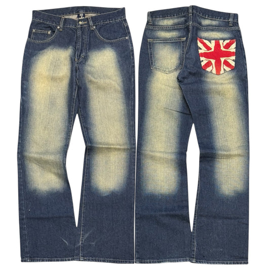 000’s BB London Union Jack Jeans (30”)