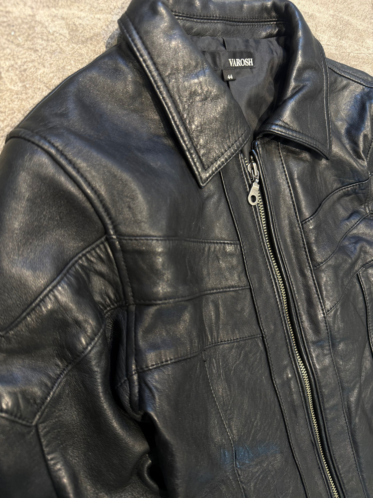 000’s Varosh Leather Jacket (XS)