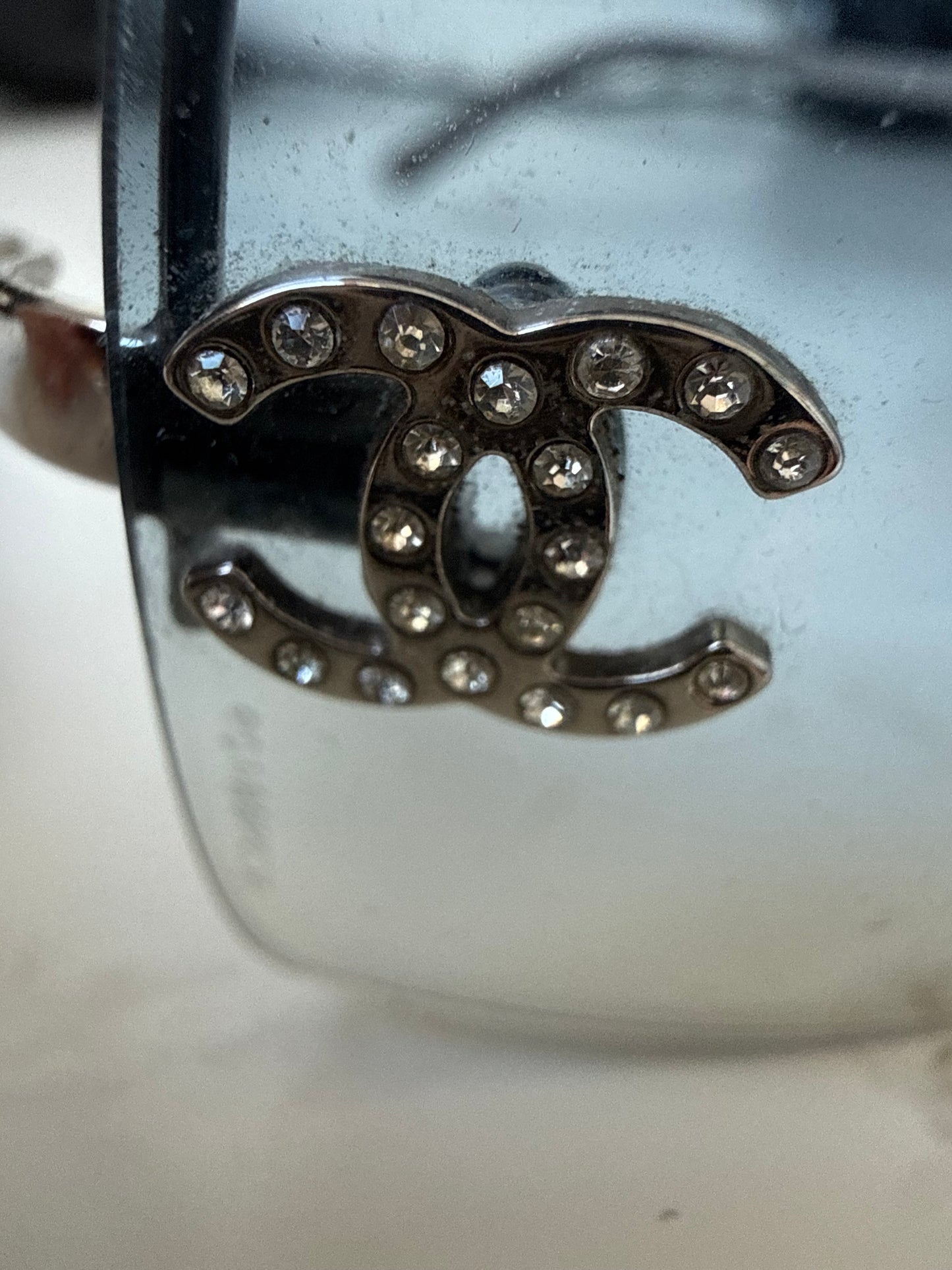 Vintage Chanel Gradient Rimless Sunglasses