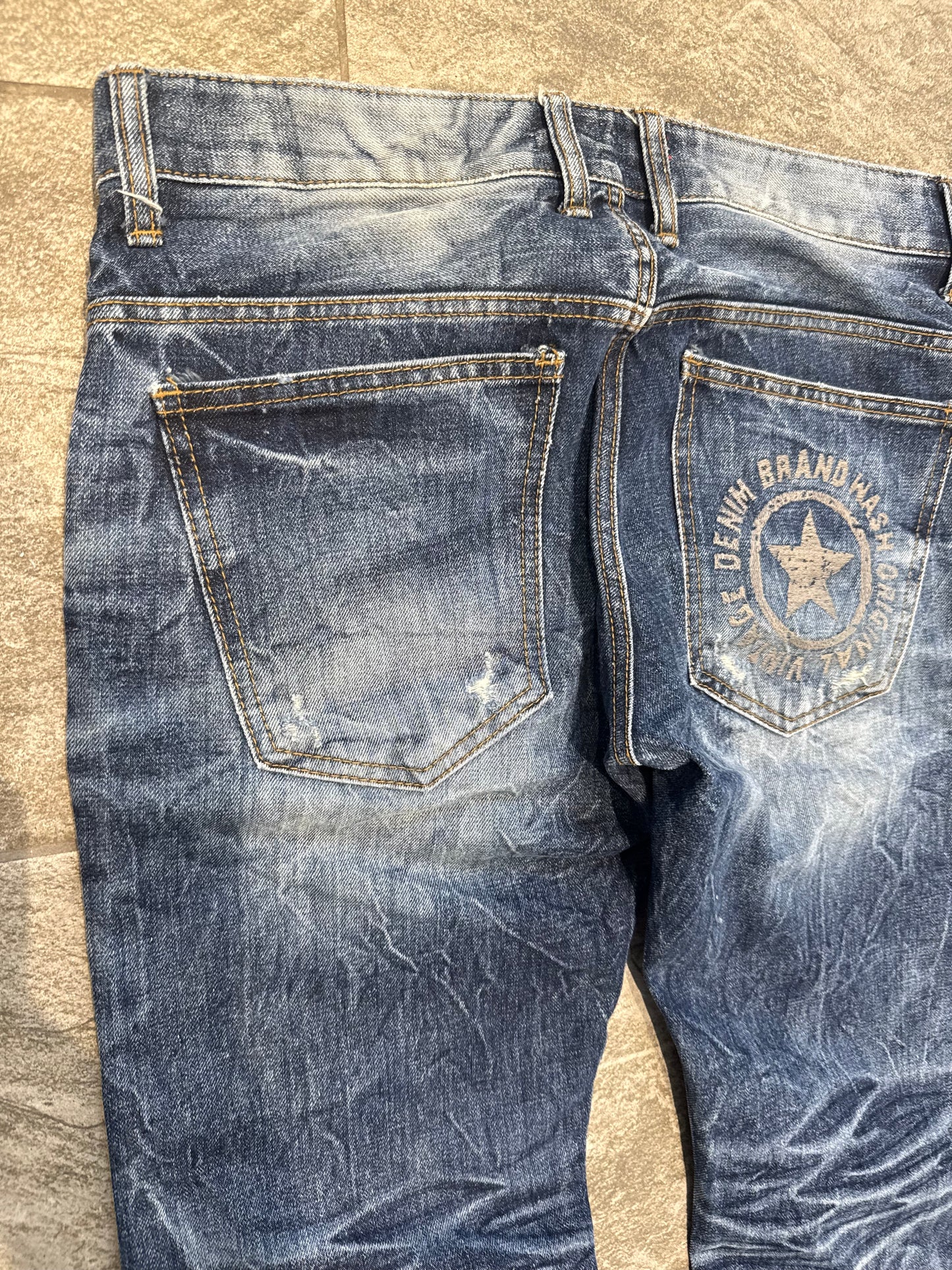 000’s DPSR Distressed Jeans (34”)