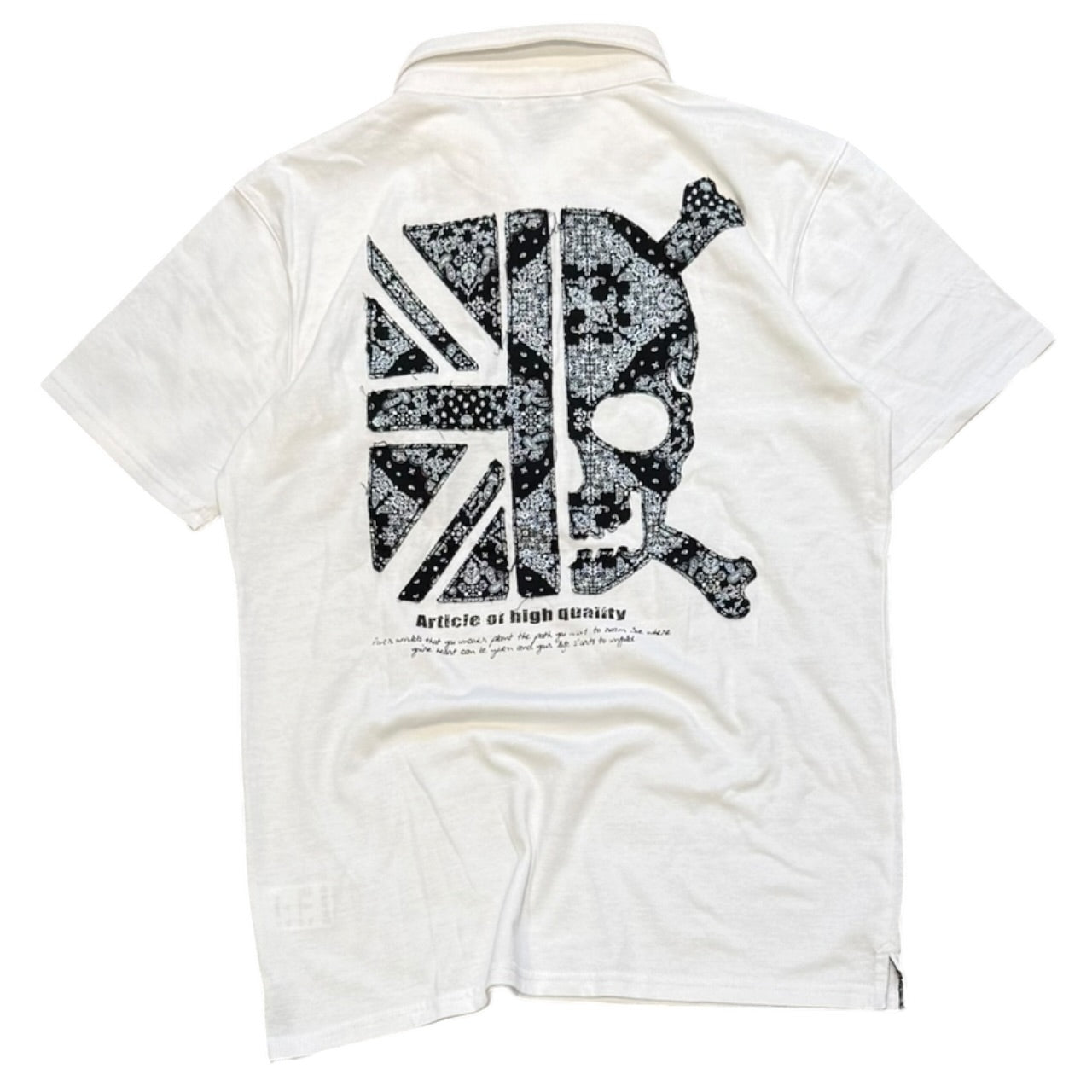 000’s Semantic Design Union Jack Skull Polo (S)