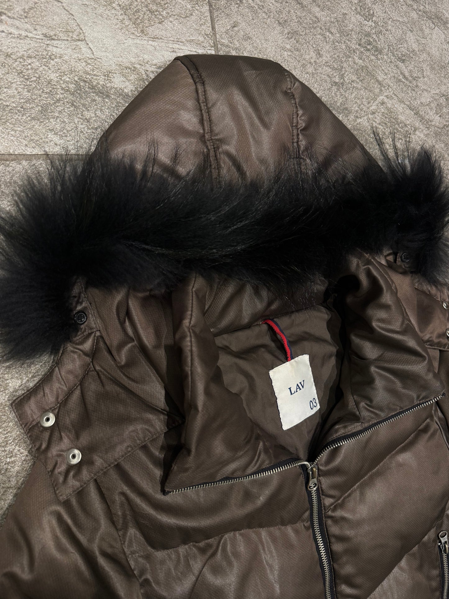 000’s LAV Fur Puffer (S)