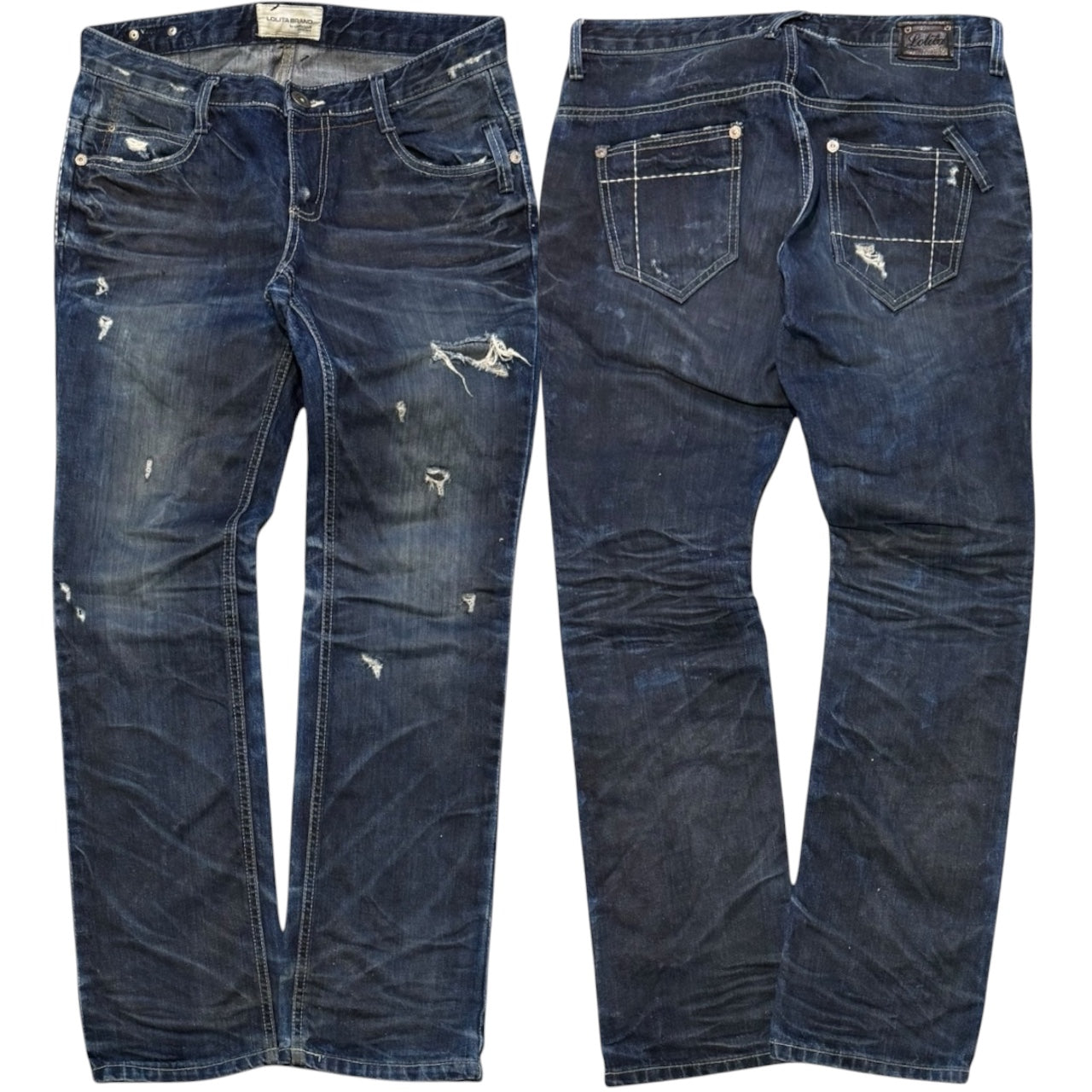 Waxed Lolita Jeans (32”)