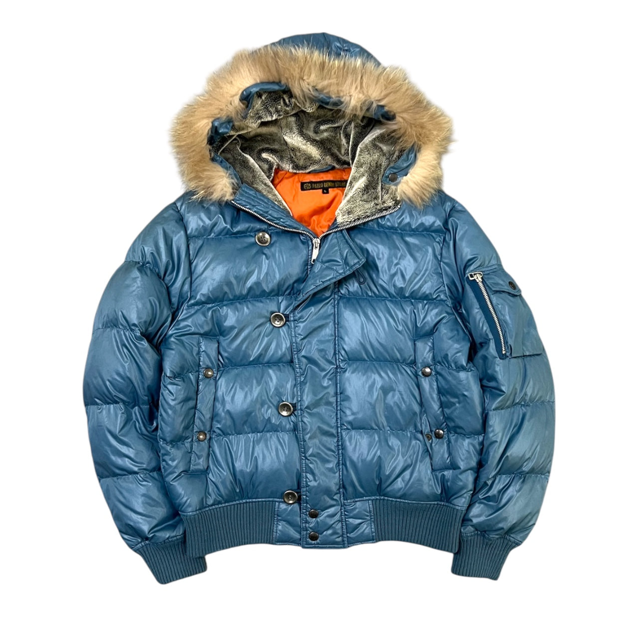 000’s Pazzo Fur Hood Puffer Jacket