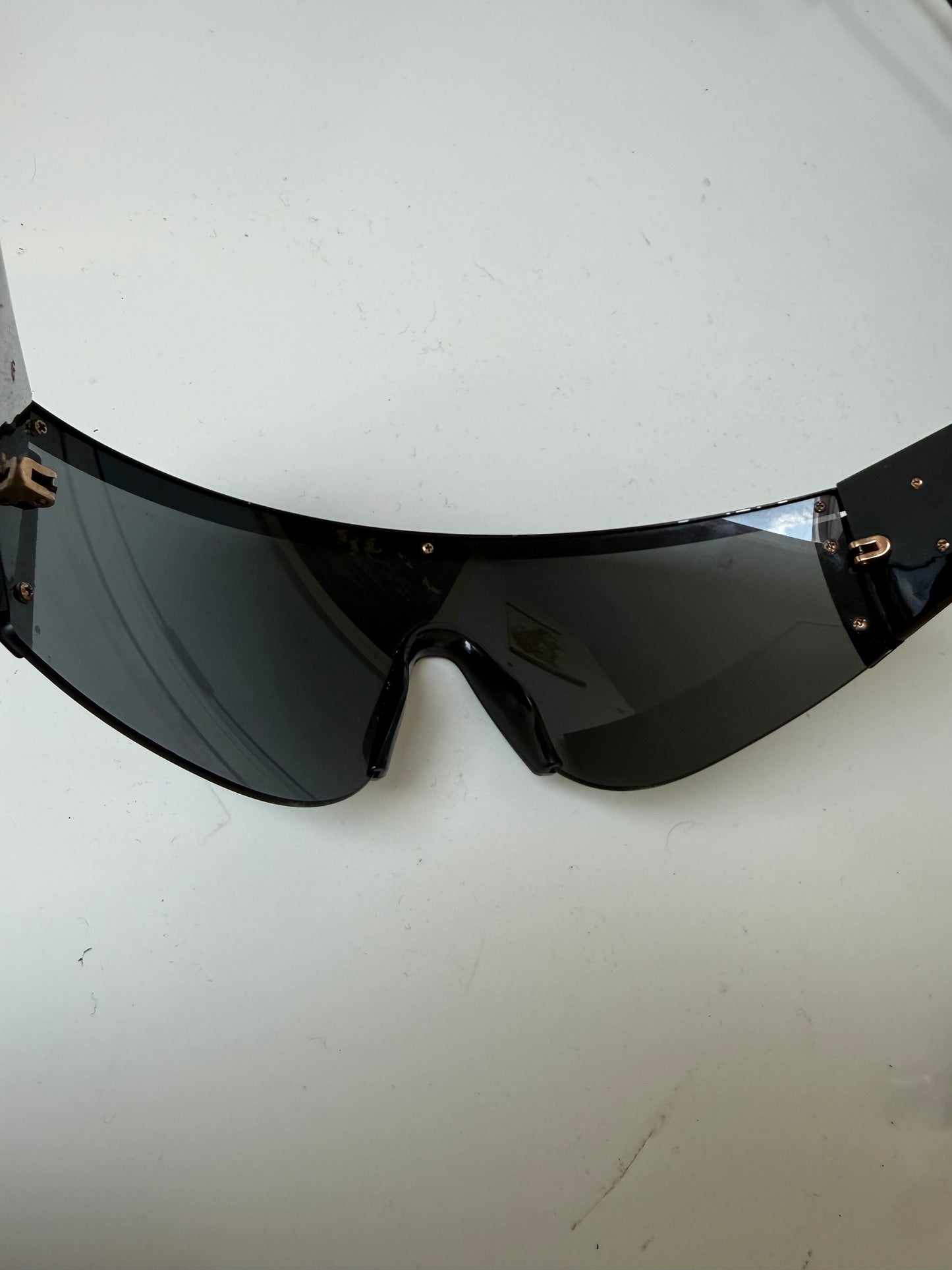 Versace Medusa Tribute Shield Sunglasses