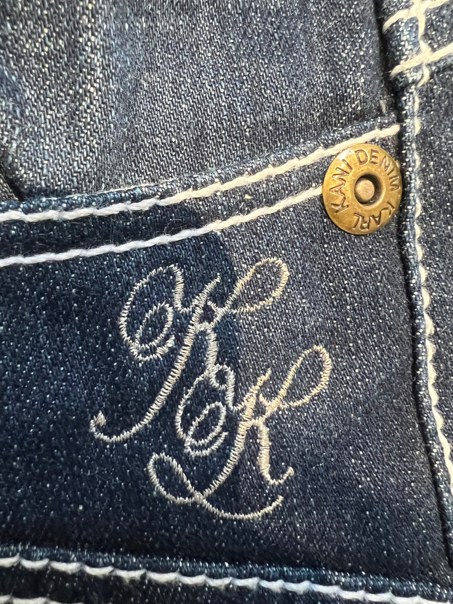 000’s Karl Kani Contrast Stitch Jeans
