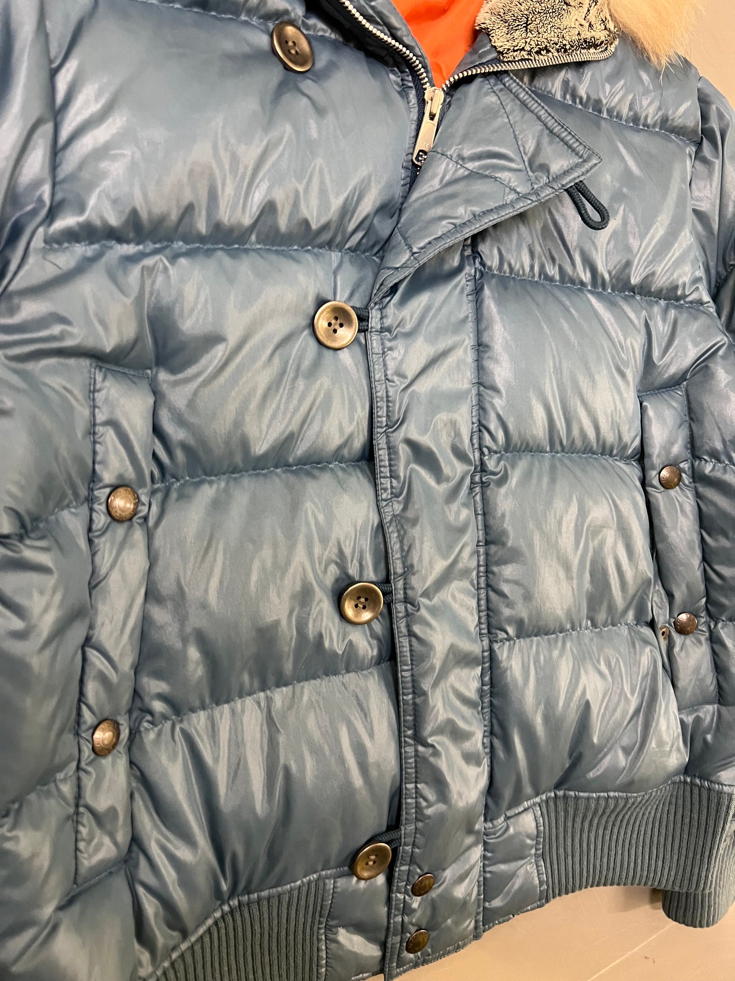 000’s Pazzo Fur Hood Puffer Jacket