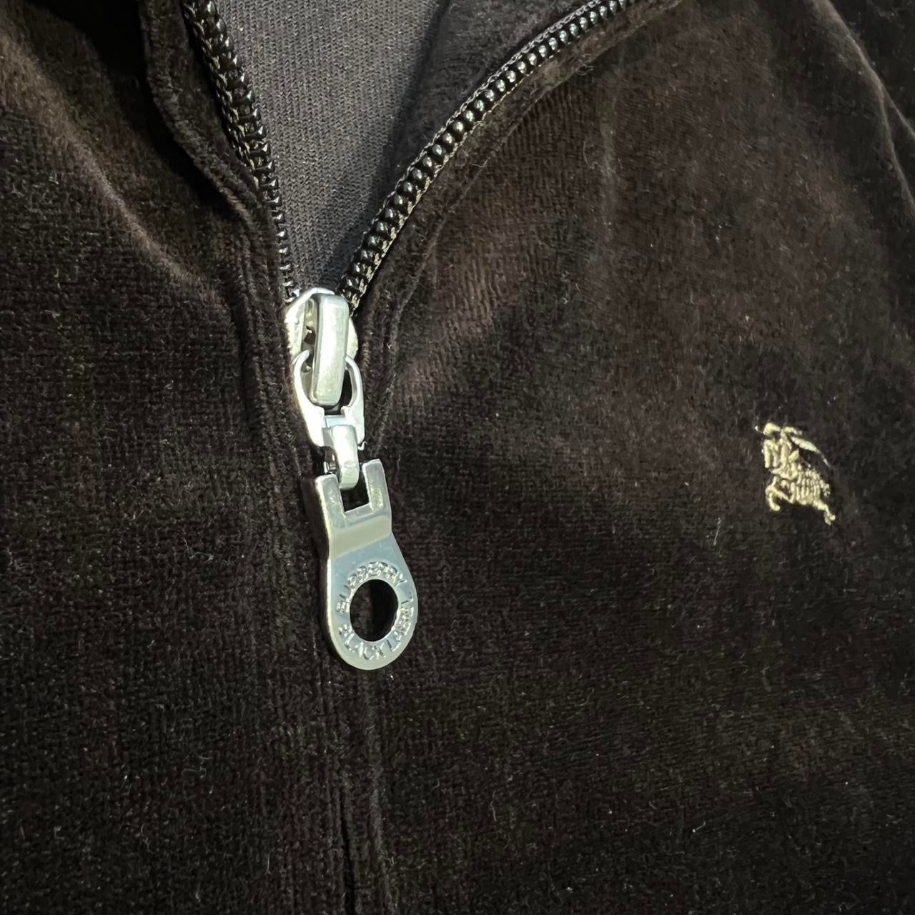 Burberry Velour Track Jacket