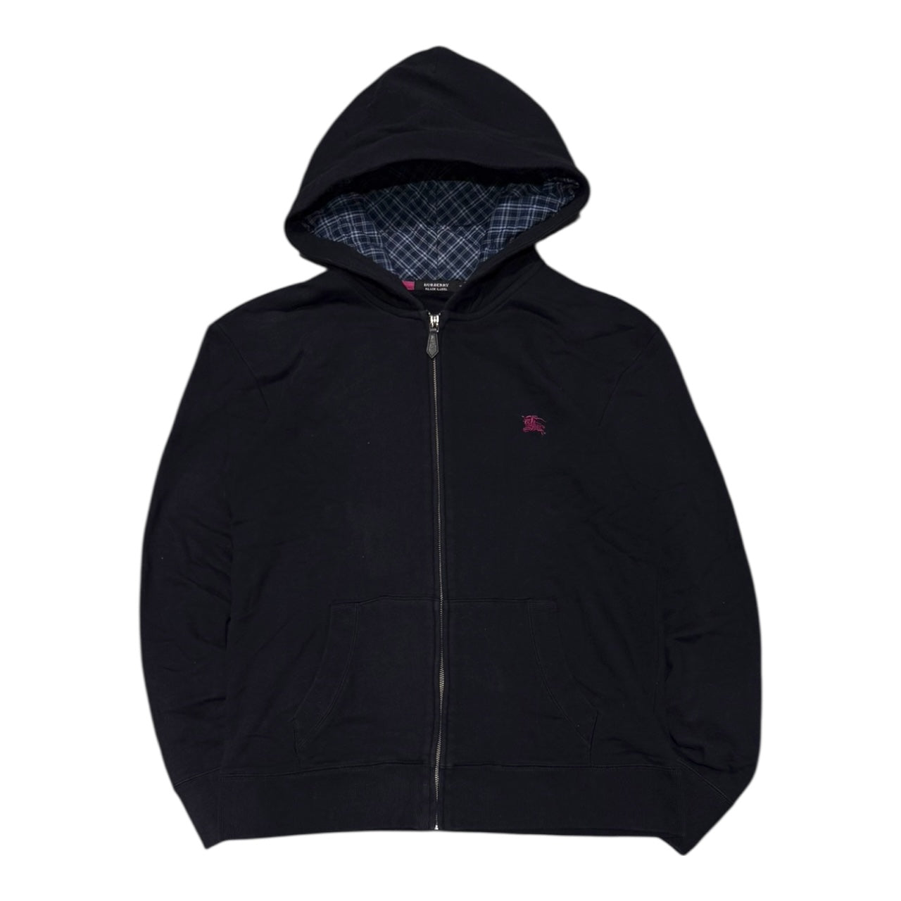000’s Burberry Zip Up Hoodie (L)