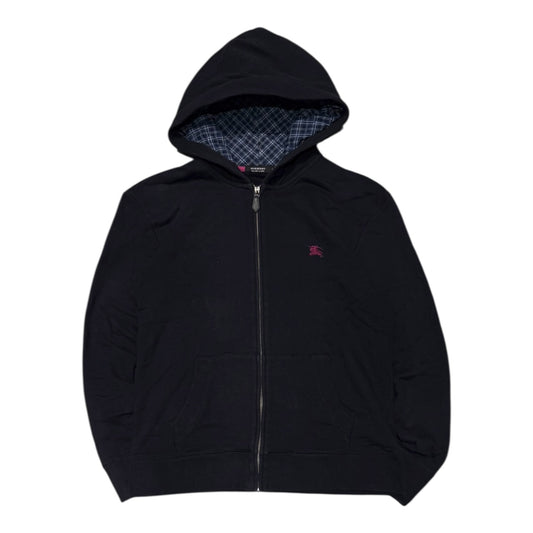 000’s Burberry Zip Up Hoodie (L)