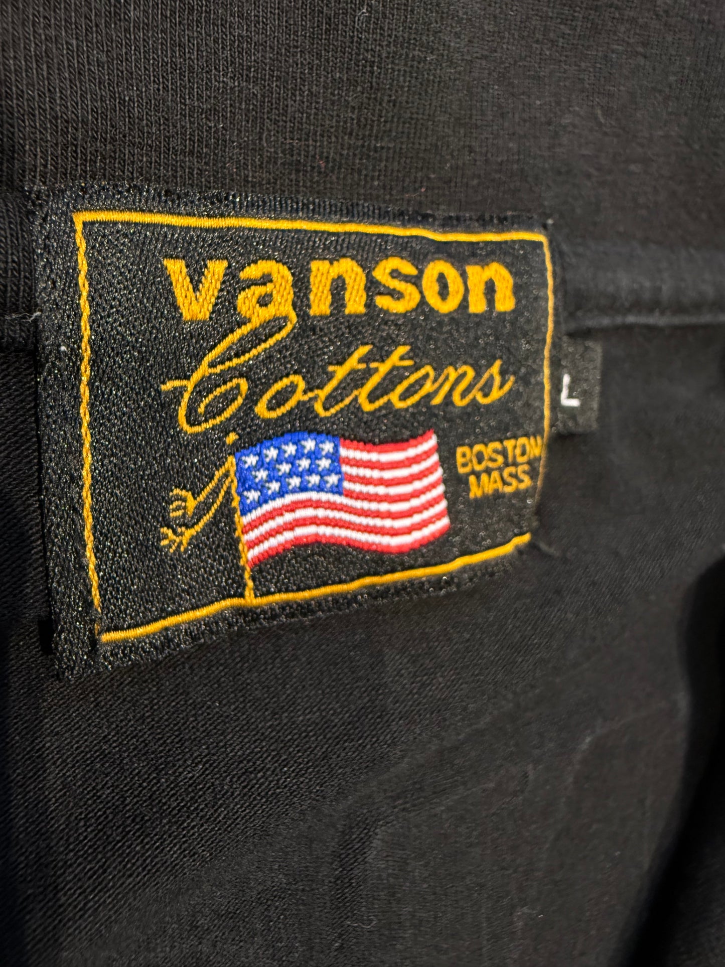 000’s Vanson 3D Skull Polo (M)