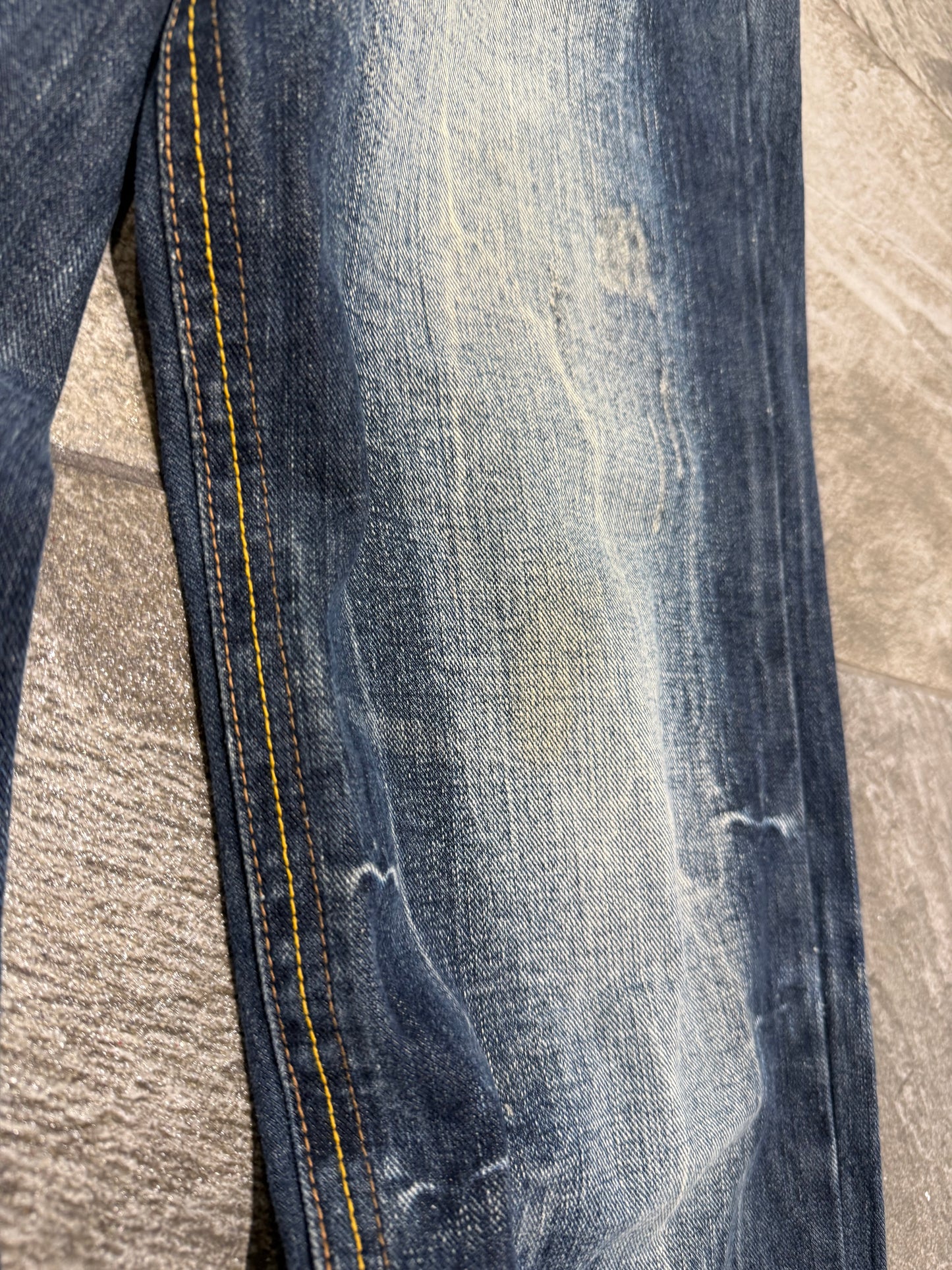 000’s Patchwork Skull Jeans (32”)