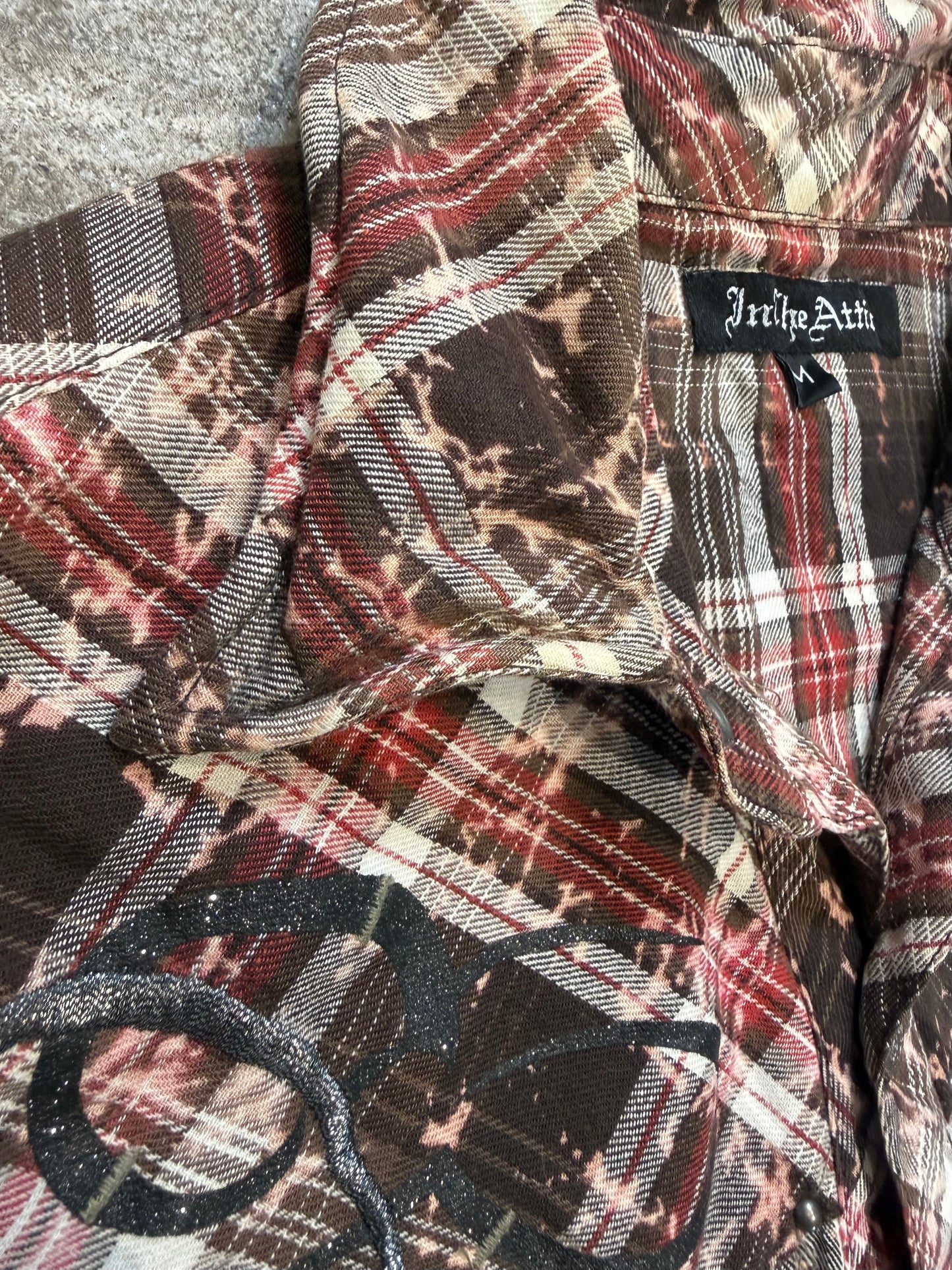 000’s In The Attic Plaid Flannel (S)