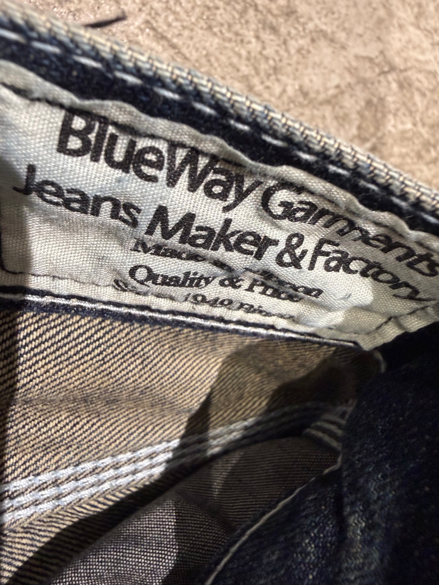 000’s Blueway Whiskered Jeans (34”)
