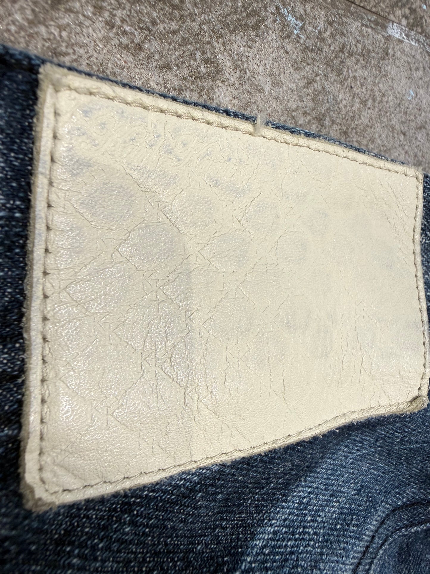 000’s Karl Kani Embroidered Bootcut Jeans (32”)