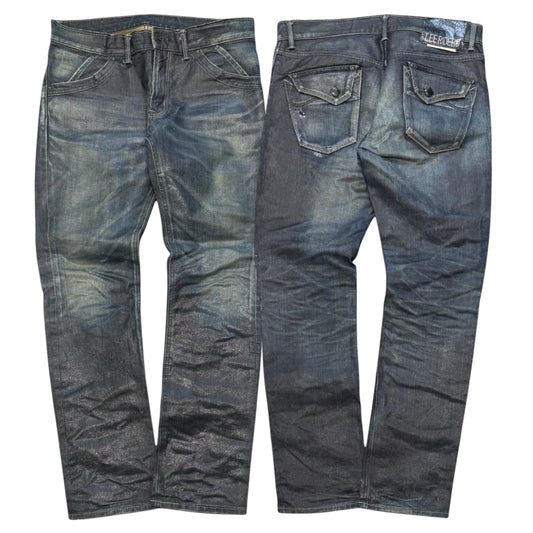 000’s Lee X Takeo Kikuchi Waxed Jeans (33”)