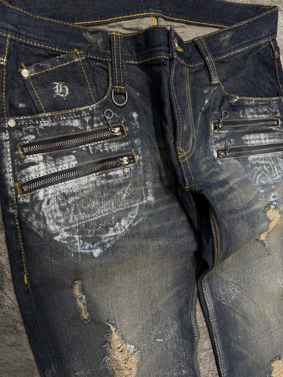 000’s Nicole Waxed Jeans (32”)