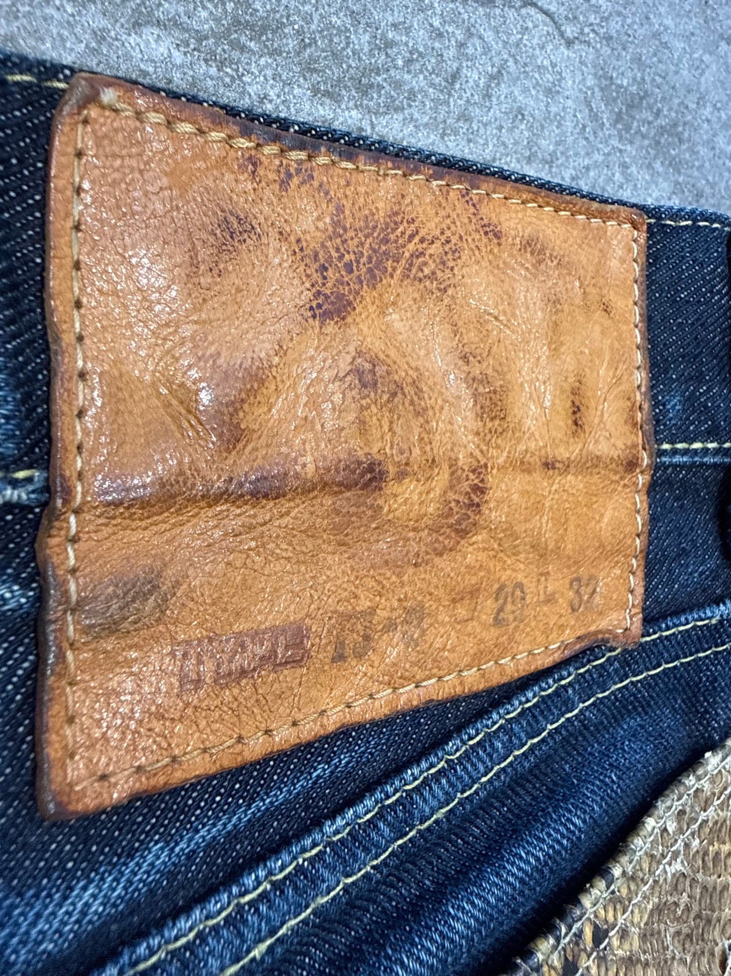 000’s Tokyo Snakeskin Jeans (29”)