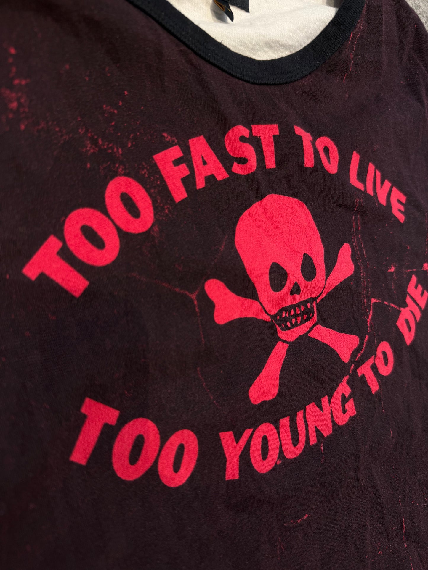 000’s Vivienne Westwood Too Fast To Live Too Young To Die Tee (XL)