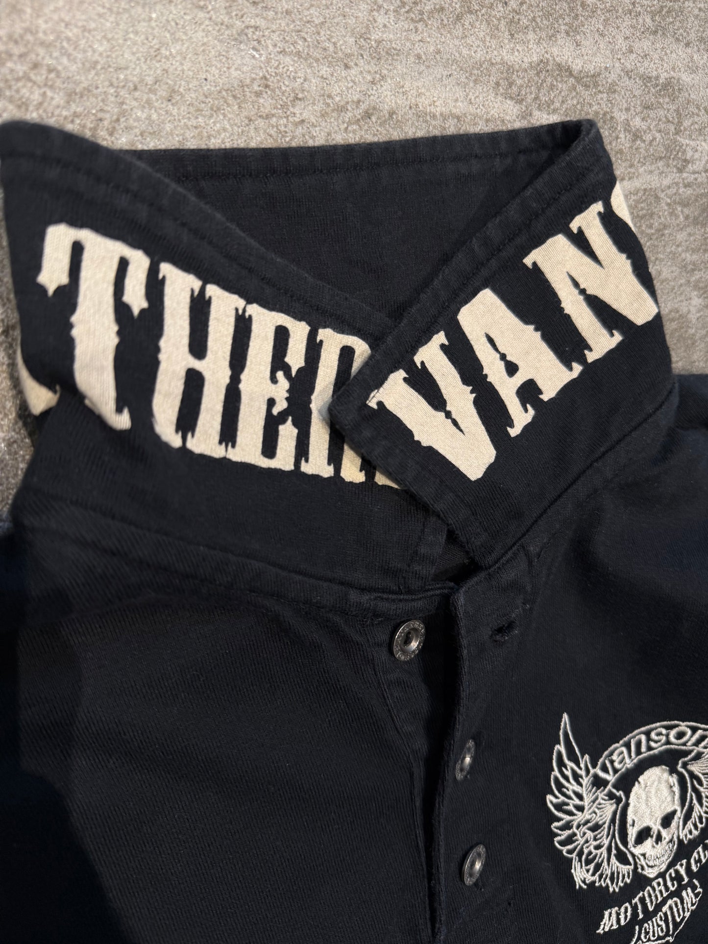 000’s Vanson Embroidered Polo (S)