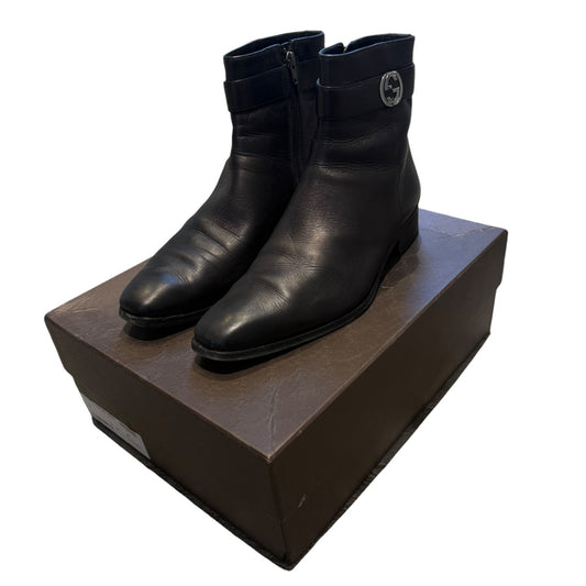 Gucci By Tom Ford Interlocking GG Boots - (EU 41 - UK 7)