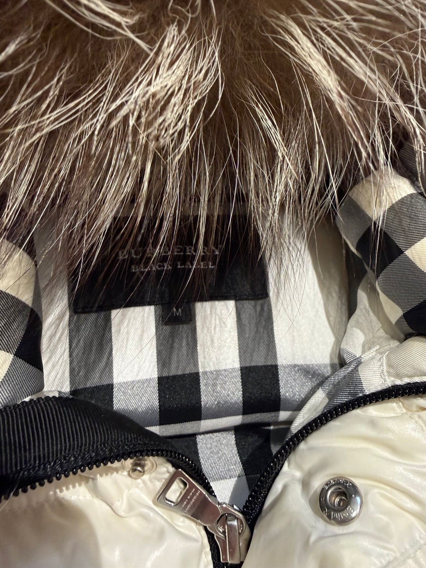 2006 Burberry 2 In 1 Glossy Fur Puffer (S-M)
